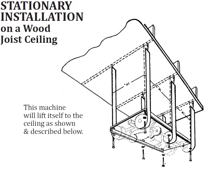 Ultimate Lift Installation Mortuary Lift