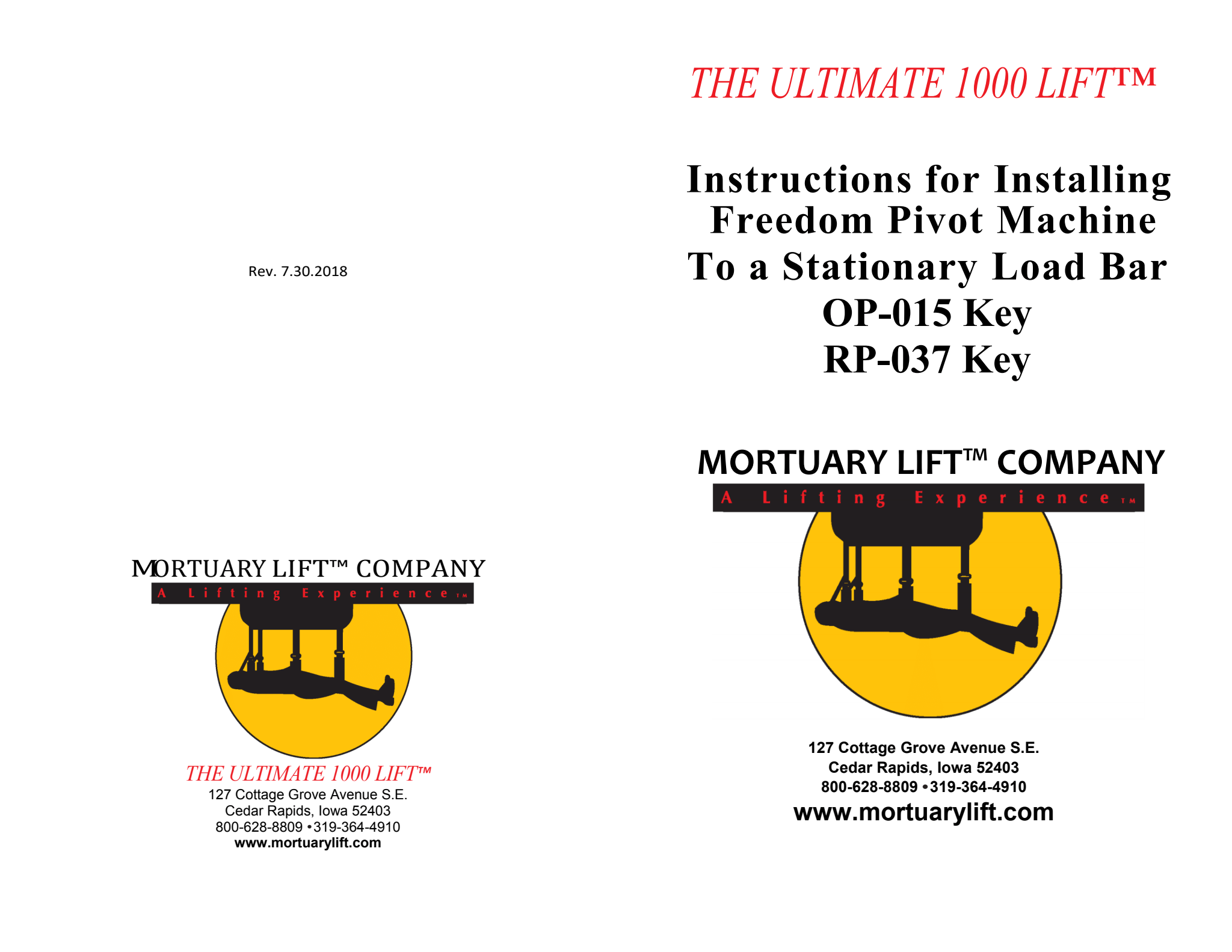 Mortuary Lift